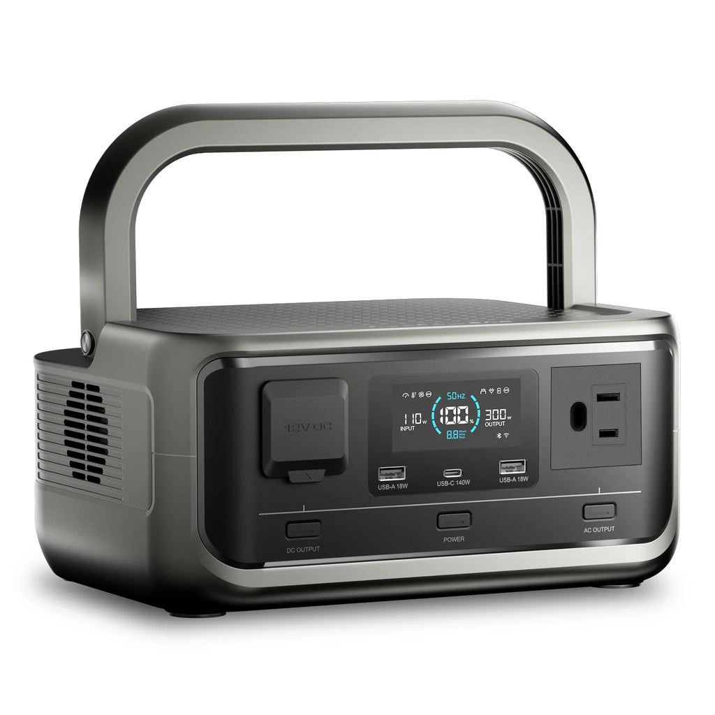 VOLIX P300 Portable Power Station — 256Wh LiFePO4