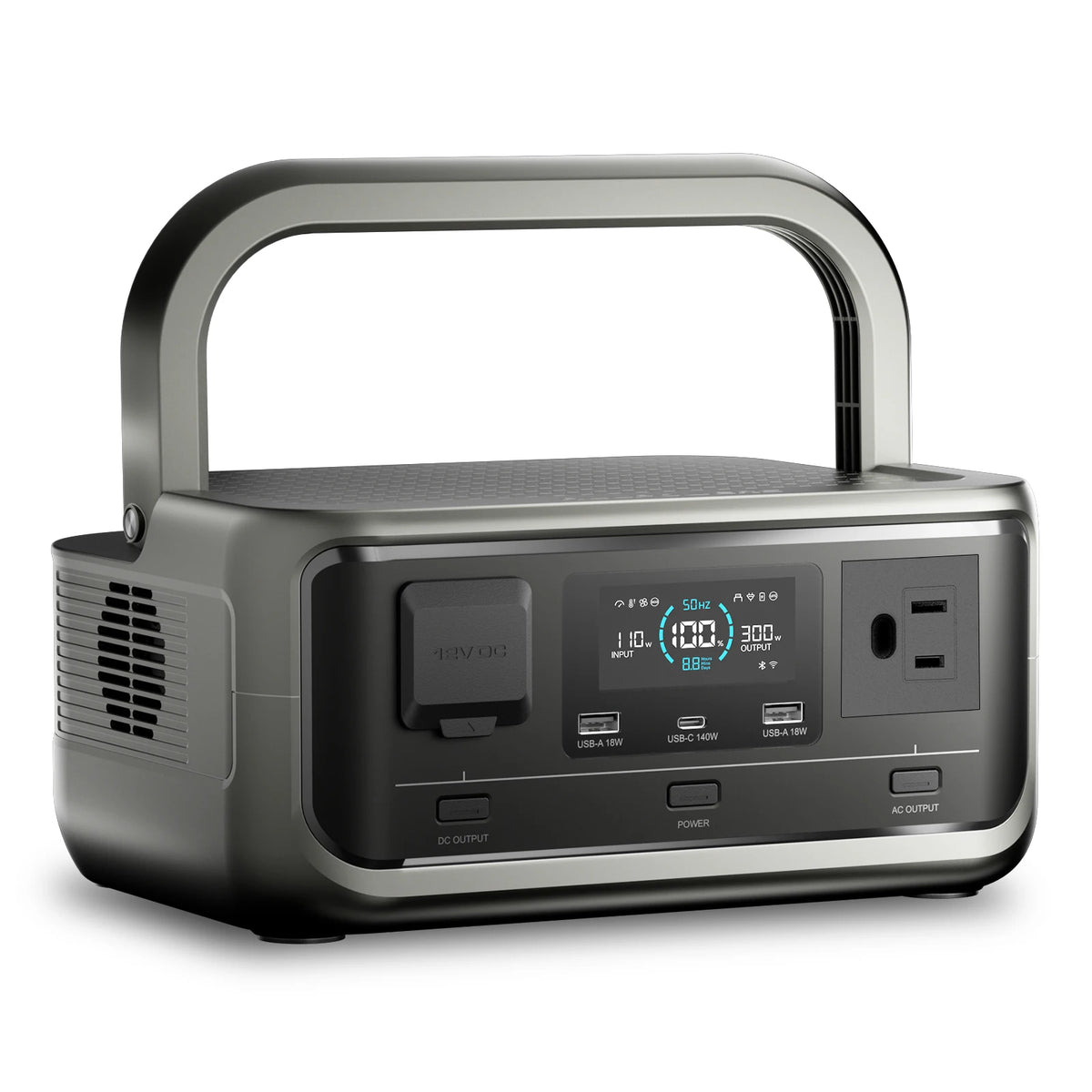 VOLIX P300 Portable Power Station — 256Wh LiFePO4