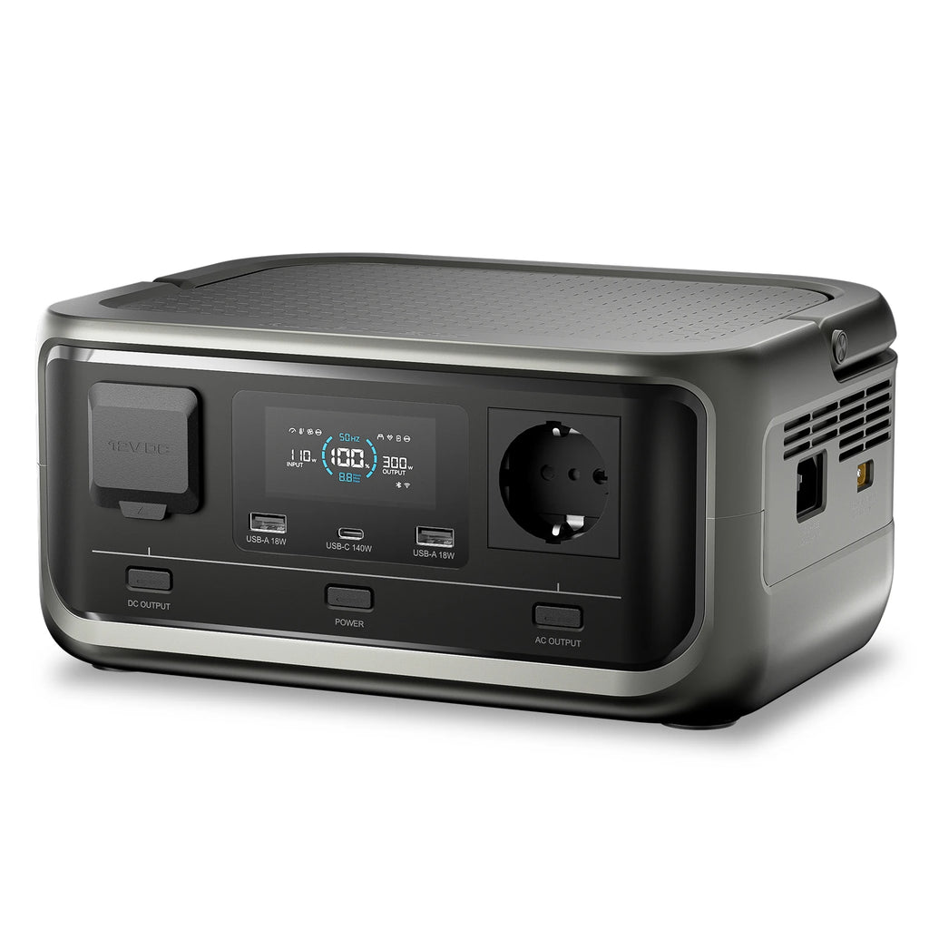 VOLIX P300 Portable Power Station — 256Wh LiFePO4